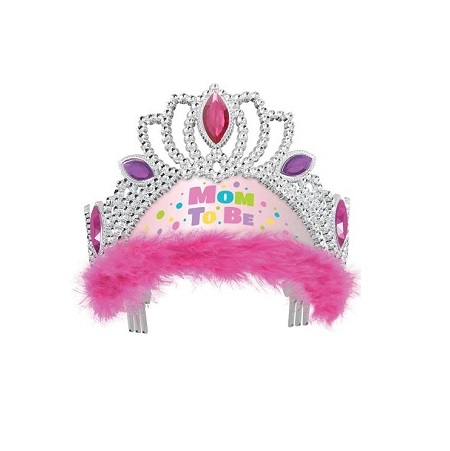 Tiara Mom to be roze