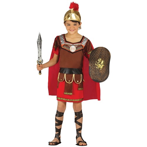 grafiek Voel me slecht vorst Romeinse ridder kostuum kind 7-9