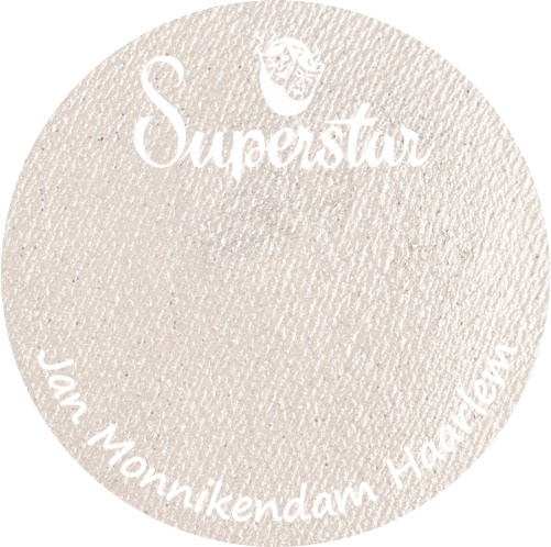 065 waterschmink Superstar glans + glitter wit-zilver