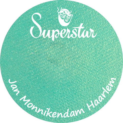 129 Mettalic golden green waterschmink Superstar 16 gram