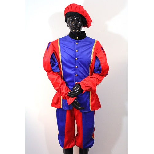 Pietenpak populair blauw-rood
