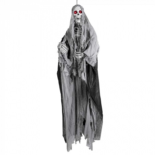 Halloween hangdecoratie Skeleton reaper 180cm