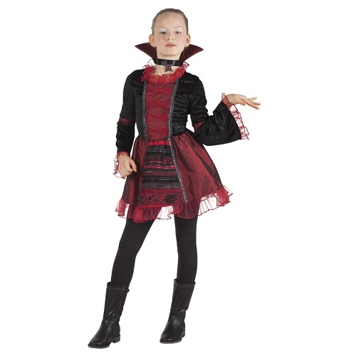 Vampire Empress jurkje kind - 4-6 jaar