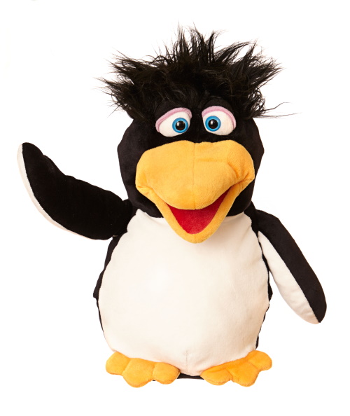 Handpop 34cm Pinkie de Pinguin