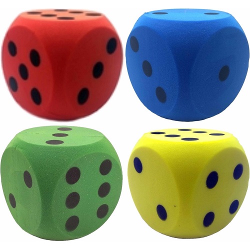 Mega dobbelsteen blauw