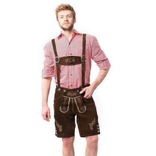 Lederhose echt leer kort Ralf - 46