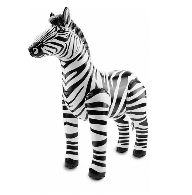 Opblaas zebra