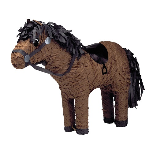 Pinata paard bruin