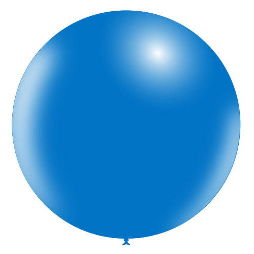 Reuze ballon blauw 92cm