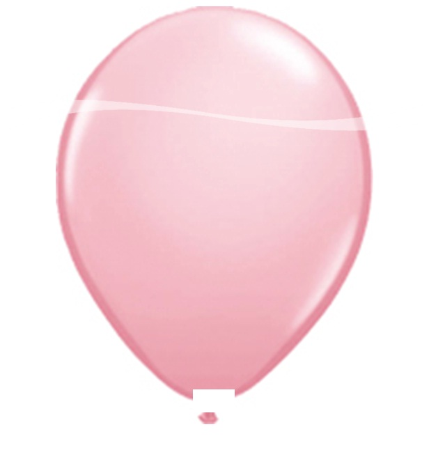 Ballonnen licht roze standaard 100 stuks