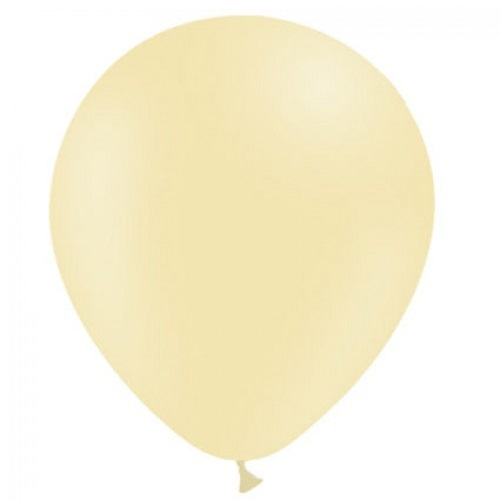 Ballonnen pastel geel MAT 10 stuks