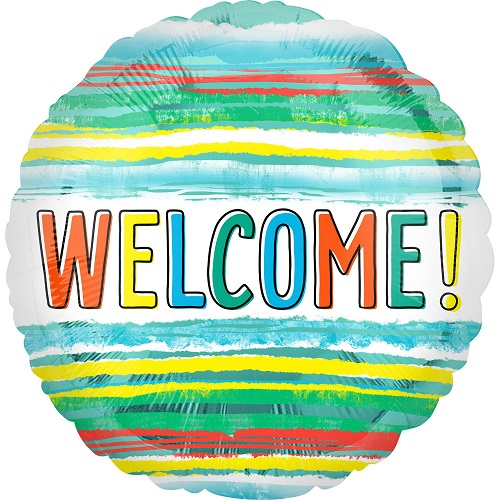Folieballon welcome!