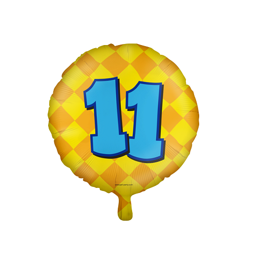 Folieballon happy 11 jaar