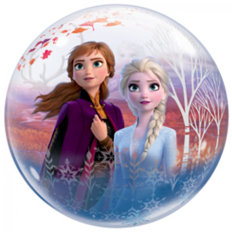 Folieballon Frozen 2 bubbles 56 cm