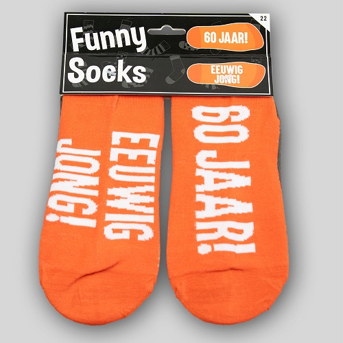 Funny socks 60 jaar
