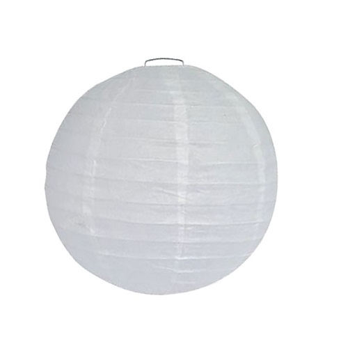 Lampion wit 25cm