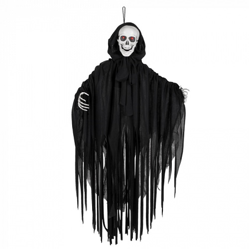 Halloween decoratie Shocking Reaper 90cm met geluid