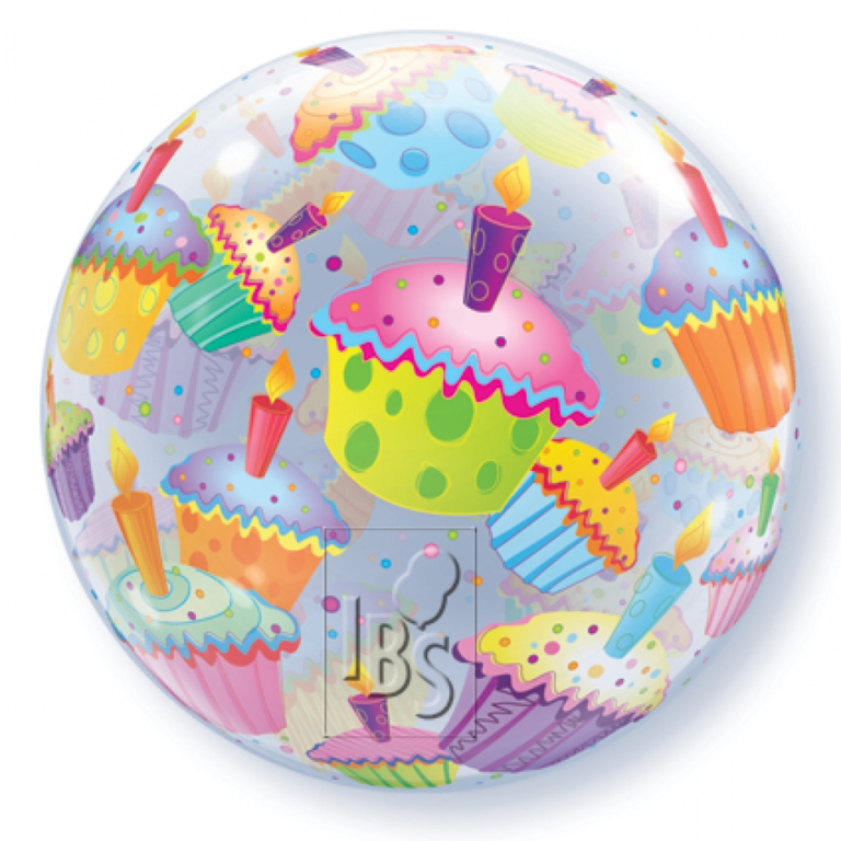 Bubbles ballon cupcake 56cm