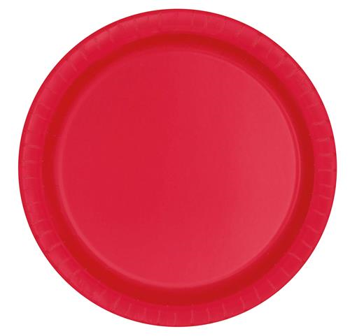 Bordjes rood 'Ruby Red' 16st