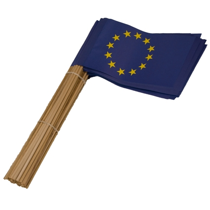 Zwaaivlaggetje Europa per stuk