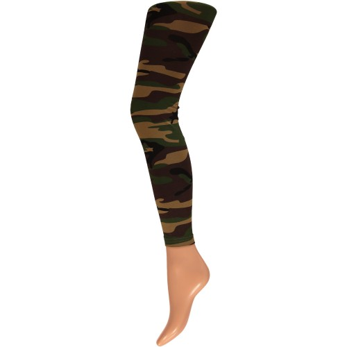 Legging camouflage print