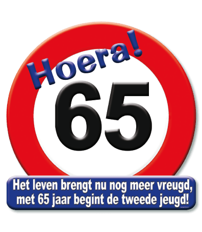 Deurbord verkeersbord 65