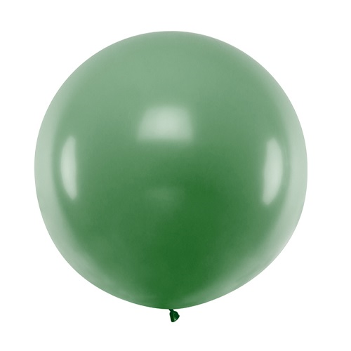 Ballon rond 50cm donker groen per stuk