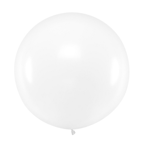 Ballon rond 50cm transparant per stuk