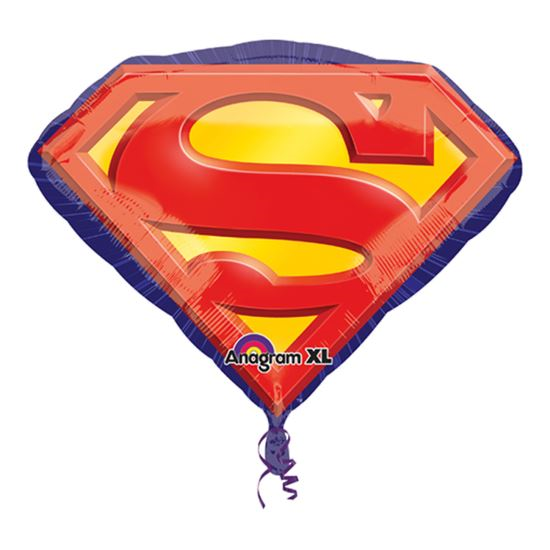 Folieballon supershape superman logo 66cm