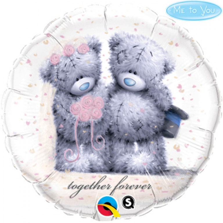 Folieballon together forever 46cm