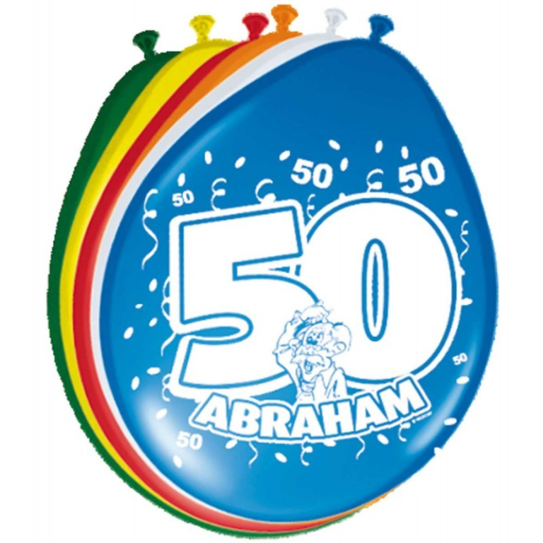 Ballonnen 50 jaar Abraham