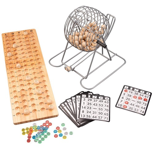 Bingo/lotto molen set