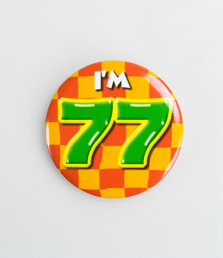 Button 77 jaar