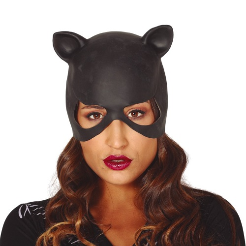 Catwoman masker latex