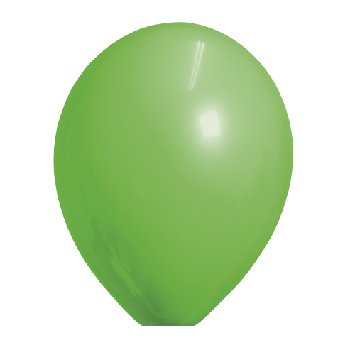 Ballonnen groen standaard 10 stuks