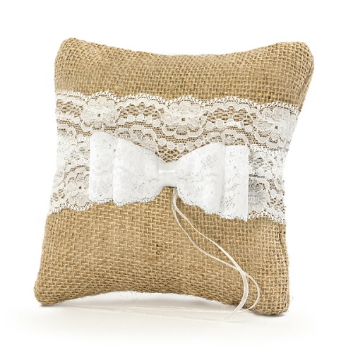 Ringkussen jute klein