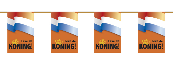 Vlaggenlijn Leve de koning