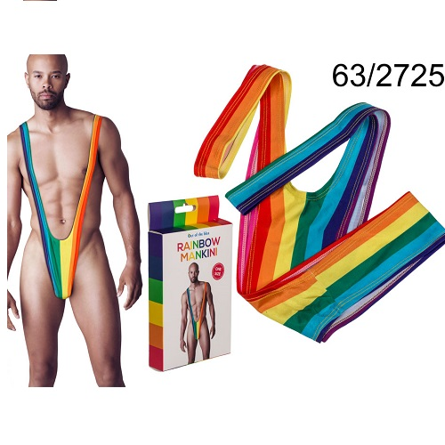 Mankini regenboog