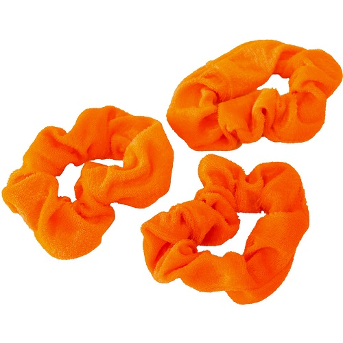 Scrunchies oranje 3st