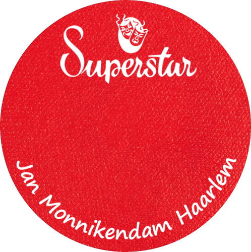 128 waterschmink Superstar karmijn rood