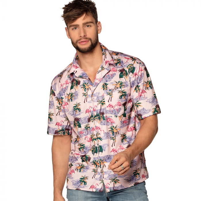 Hawaii blouse Flamingo