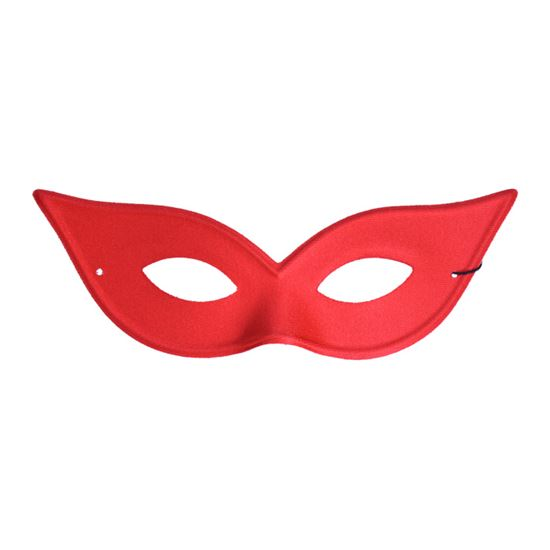 Oogmasker vogelmodel rood