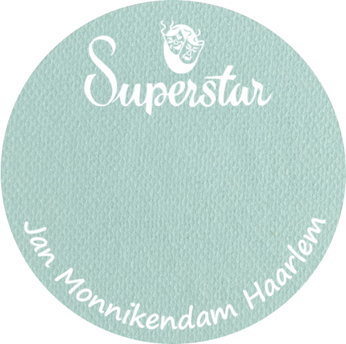 108 waterschmink Superstar pastel blauw/groen.