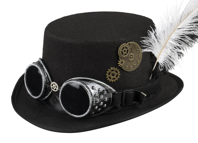 Steampunk hoed Specspunk
