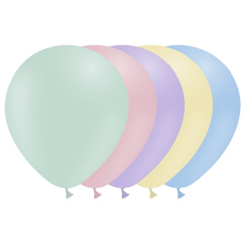 Ballonnen pastel mix MAT 10 stuks