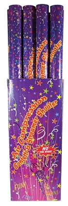 Confetti shooter groot 80 cm kleur