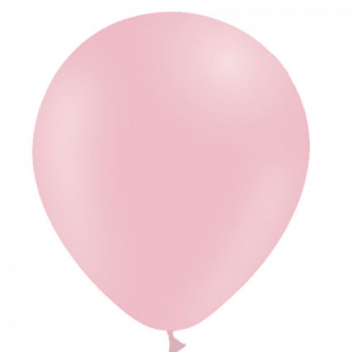Ballonnen pastel roze MAT 10 stuks