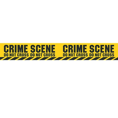 Markeerlint Crime scene 610cm