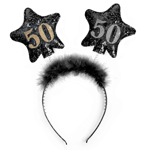 Diadeem wiebel sterretjes 50