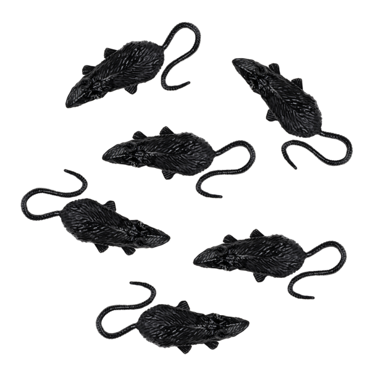 Muizen rubber 6 stuks